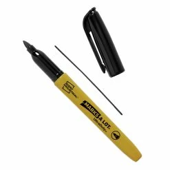 Budget 🔥 Avery UltraDuty Marks A Lot Permanent Markers, Bullet Tip, Water Resistant, Industrial Grade Ink, Black, Pack Of 12 🎉 -School Smart - shop 2100607 B ecommfullsize