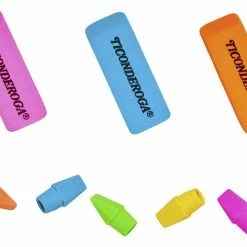 Best Pirce 😉 Ticonderoga Neon Erasers, Assorted Colors, Set Of 15 😍 -School Smart - shop 2101103 B ecommfullsize