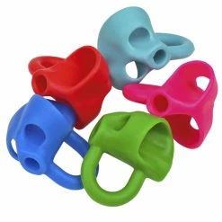 Cheap ⭐ The Pencil Grip Inc. The Ring Grip, Assorted Colors, Pack Of 6 🔔