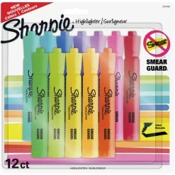 Wholesale ⭐ Sharpie Tank Highlighters, Assorted, Chisel Tip, Pack Of 12 ⌛