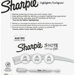 Hot Sale 💯 Sharpie Tank Highlighters, Mild Pastel Colors, Assorted, Chisel Tip, Pack Of 6 😉 -School Smart - shop 2102338 B ecommfullsize