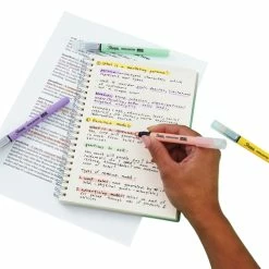 Brand new 🌟 Sharpie Highlighter, Clear View Stick Highlighter With See-Through Chisel Tip, Color Expansion Assorted, Pack Of 12 🌟 -School Smart - shop 2102339 C ecommfullsize