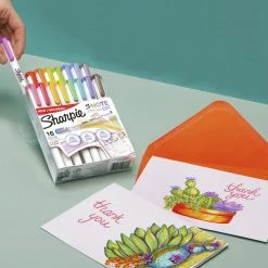 Promo ⌛ Sharpie S-Note Duo, Fine And Chisel Tips, Assorted Colors, Pack Of 16 🎉 -School Smart - shop 2102344 F ecommfullsize