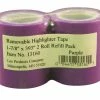 Best Sale ⌛ Lee Products Lee Removable Wide Highlighter Tape, 1-7/8 X 393 Inches, Purple, Pack Of 2 🛒