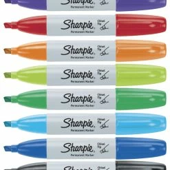 Top 10 ✔️ Sharpie Water Resistant Permanent Marker, Chisel Tip, Assorted Colors, Set Of 8 😀