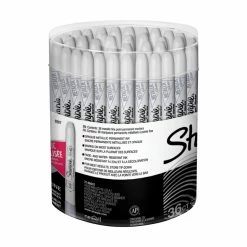 Discount ✨ Sharpie Metallic Permanent Markers, Fine Tip, Silver, Pack Of 36 ⭐ -School Smart - shop 407493 B ecommfullsize