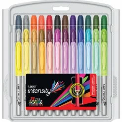Best reviews of ⌛ BIC Intensity Permanent Marker, Fine Tip, Assorted Colors, Pack Of 36 🎉